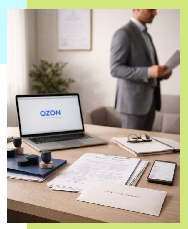 Отказное письмо для Ozon в Симферополе от 3635 р. | Сертэкс