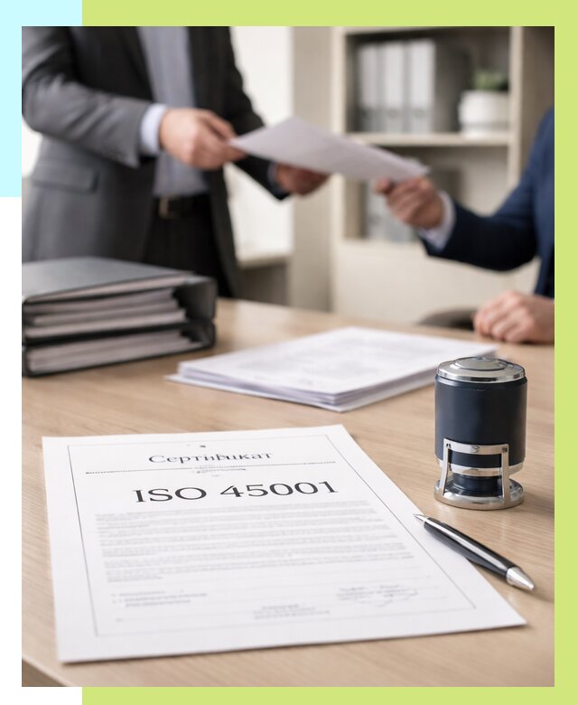 Сертификат ISO 45001 в Симферополе под ключ от 46742 р. | Сертэкс